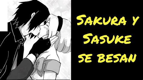 sasuke y sakura se besan capitulo en español